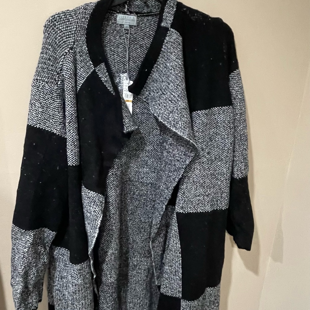 Oversized sweater jacket. - Picture 2 of 2